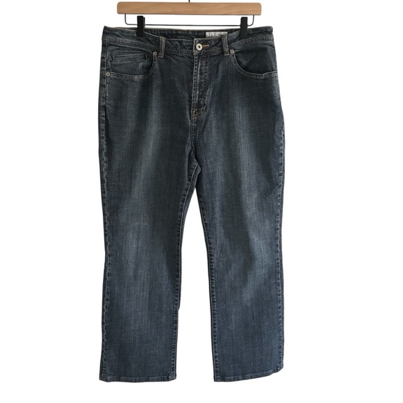 Chico’s Platinum Denim Cropped/Ankle Jeans Women’s Size 2.5 / U.S.14 Casual - Picture 1 of 15